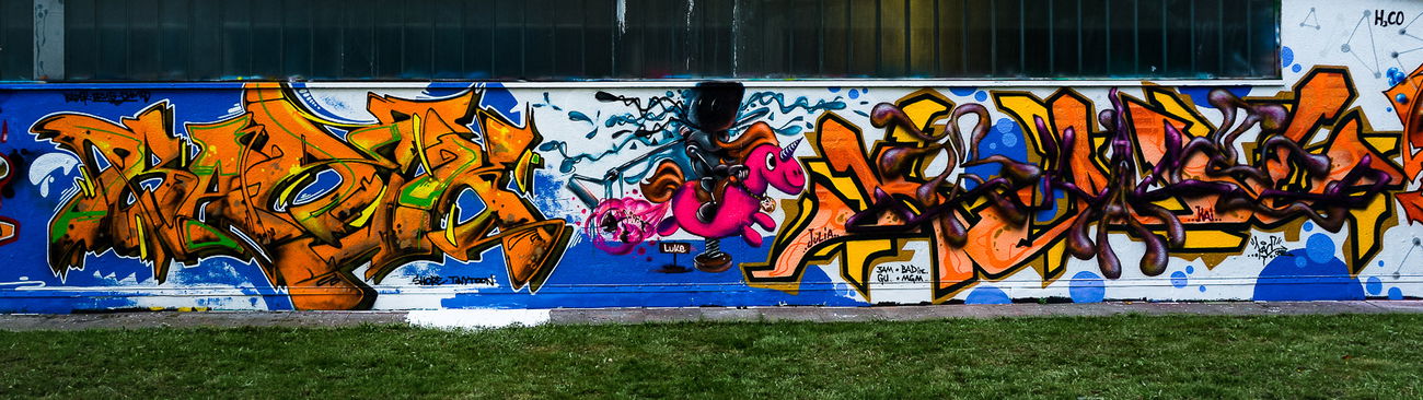 Graffiti Wall - Photo by pilotpirx - hamburg, germany, urban (2020)