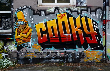 Graffiti Wall - Photo by pilotpirx - hamburg, germany, urban (2017)