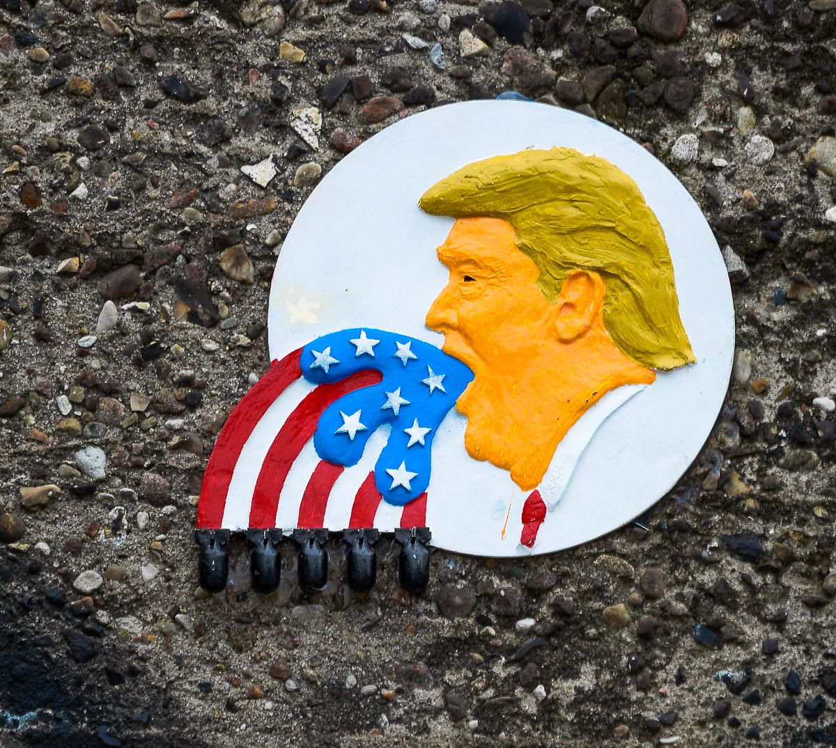 Graffiti Street Art - Photo by pilotpirx - streetart, urbanart, donaldtrumb (2017)