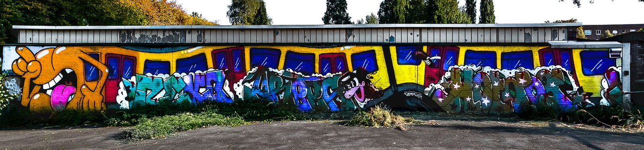 Graffiti Wall - Photo by pilotpirx - flying_förtress, hamburg, germany