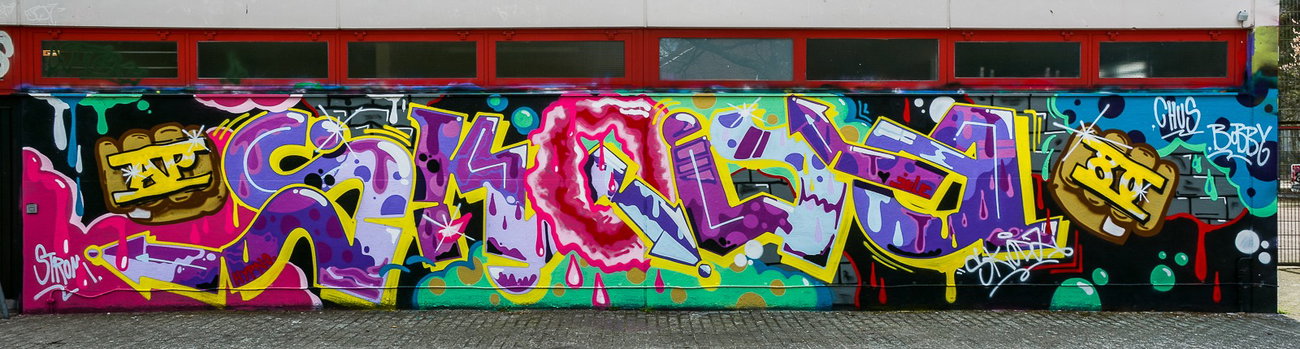 Graffiti Wall - Photo by pilotpirx - hamburg, germany, graffiti