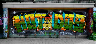 Graffiti Wall - Photo by pilotpirx - hamburg, germany, urban (2018)