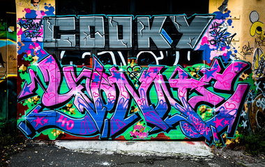 Graffiti Wall - Photo by pilotpirx - cooky, hamburg, germany (2017)