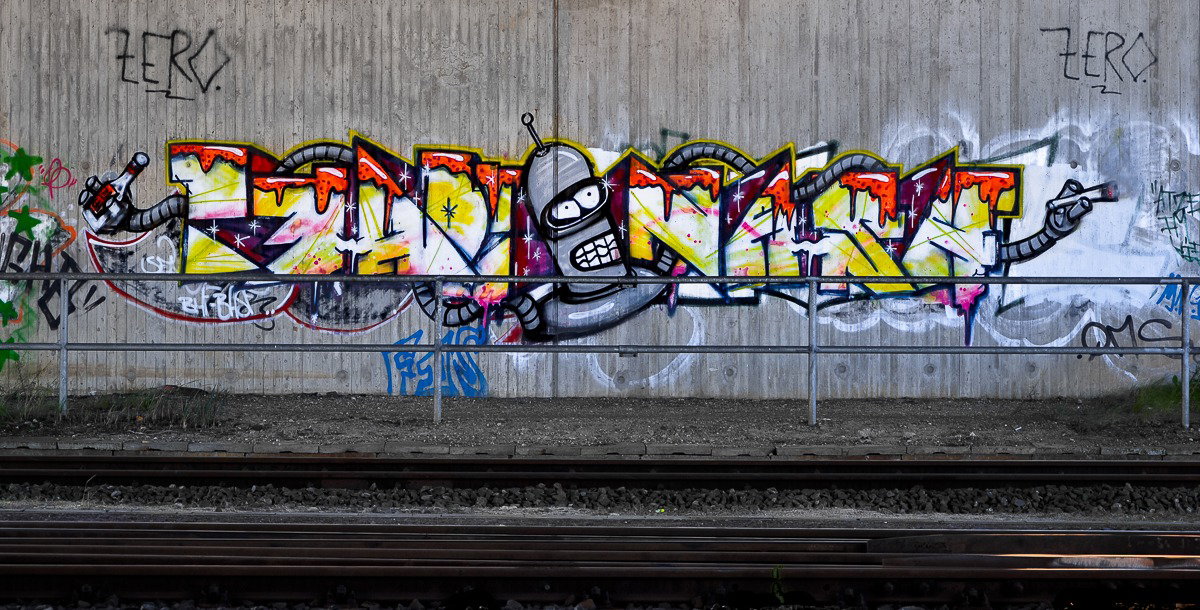 Graffiti Wall - Photo by pilotpirx - hamburg, germany, graffiti