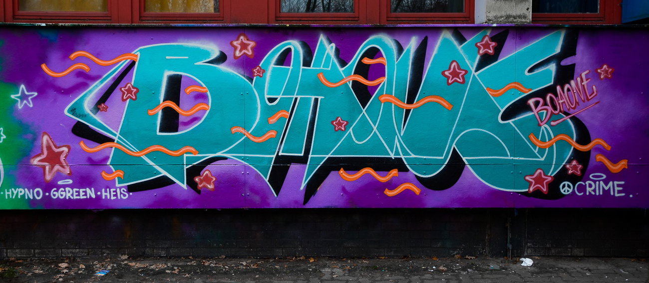 Graffiti Wall - Photo by pilotpirx - hamburg, germany, urban (2017)