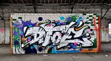 Graffiti Wall - Photo by pilotpirx - dtoe, hamburg, germany