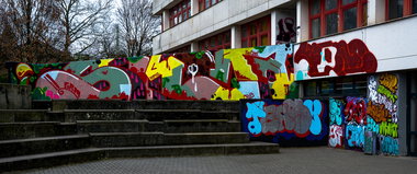 Graffiti Wall - Photo by pilotpirx - hamburg, germany, urban (2017)
