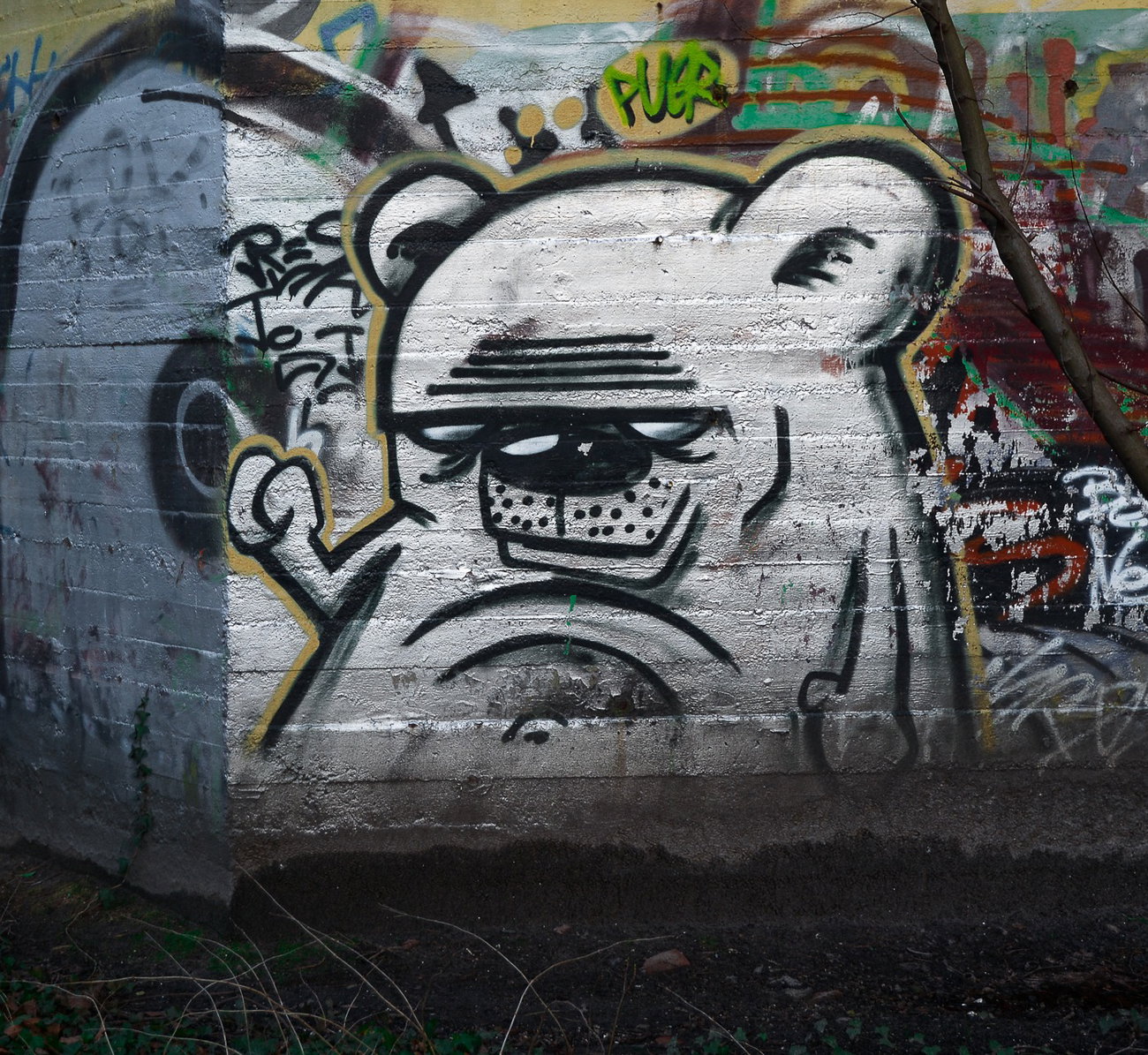 Graffiti Wall - Photo by pilotpirx - puer, hamburg, germany