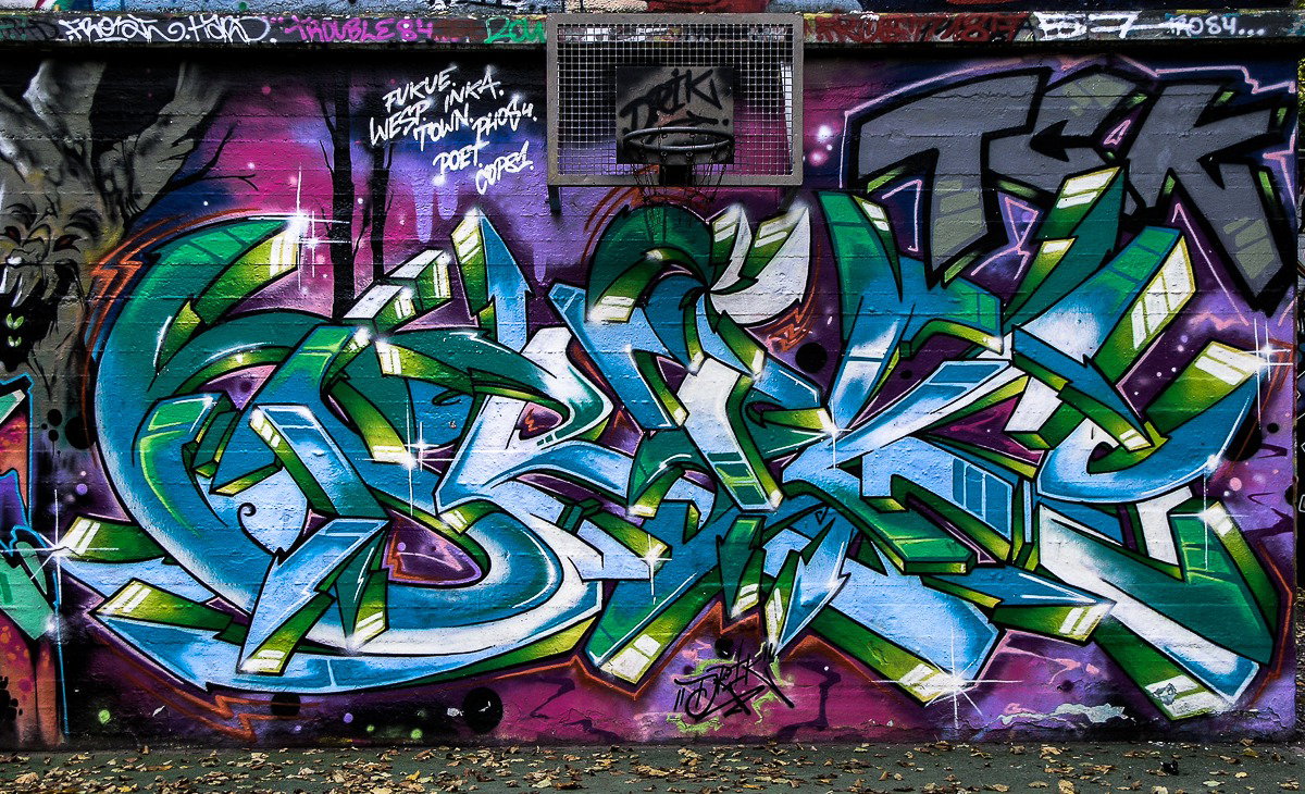 Graffiti Wall - Photo by pilotpirx - hamburg, germany, graffiti