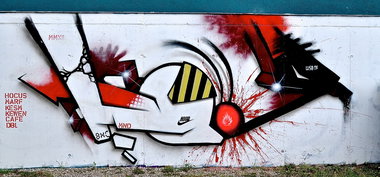 Graffiti Wall - Photo by pilotpirx - hood, hoodone, hood1
