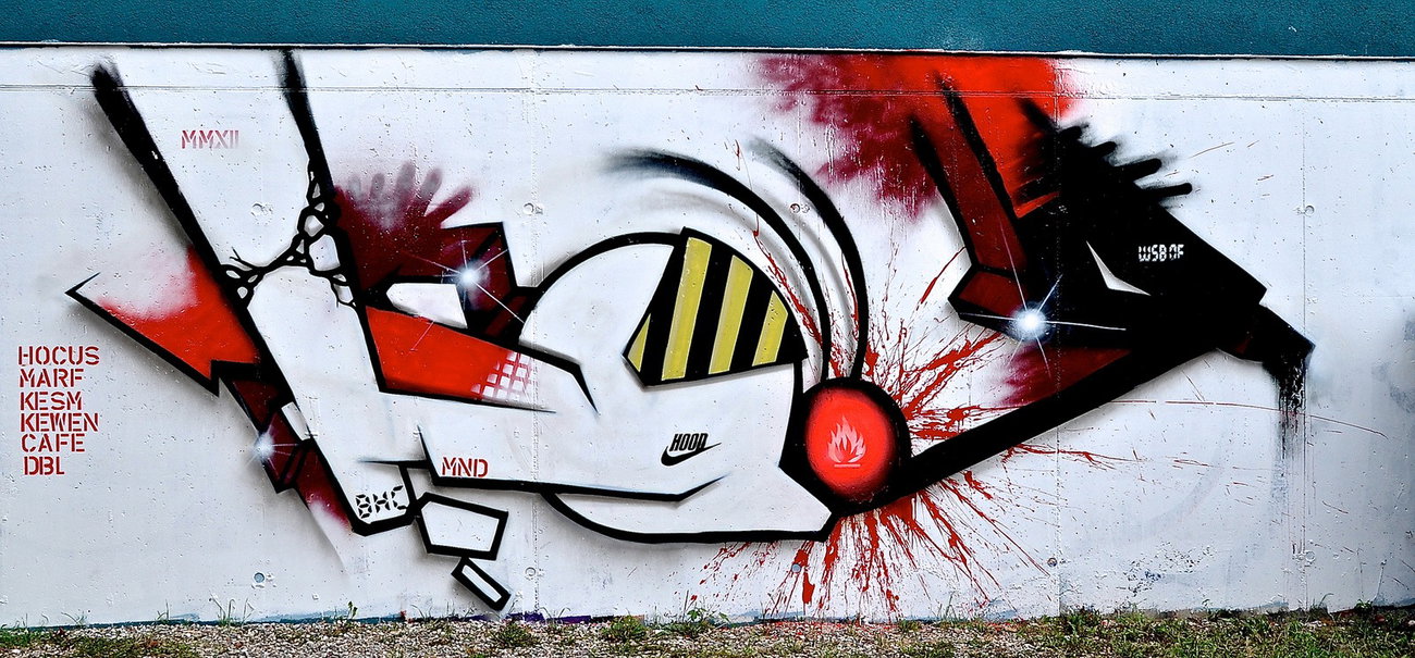 Graffiti Wall - Photo by pilotpirx - hood, hoodone, hood1