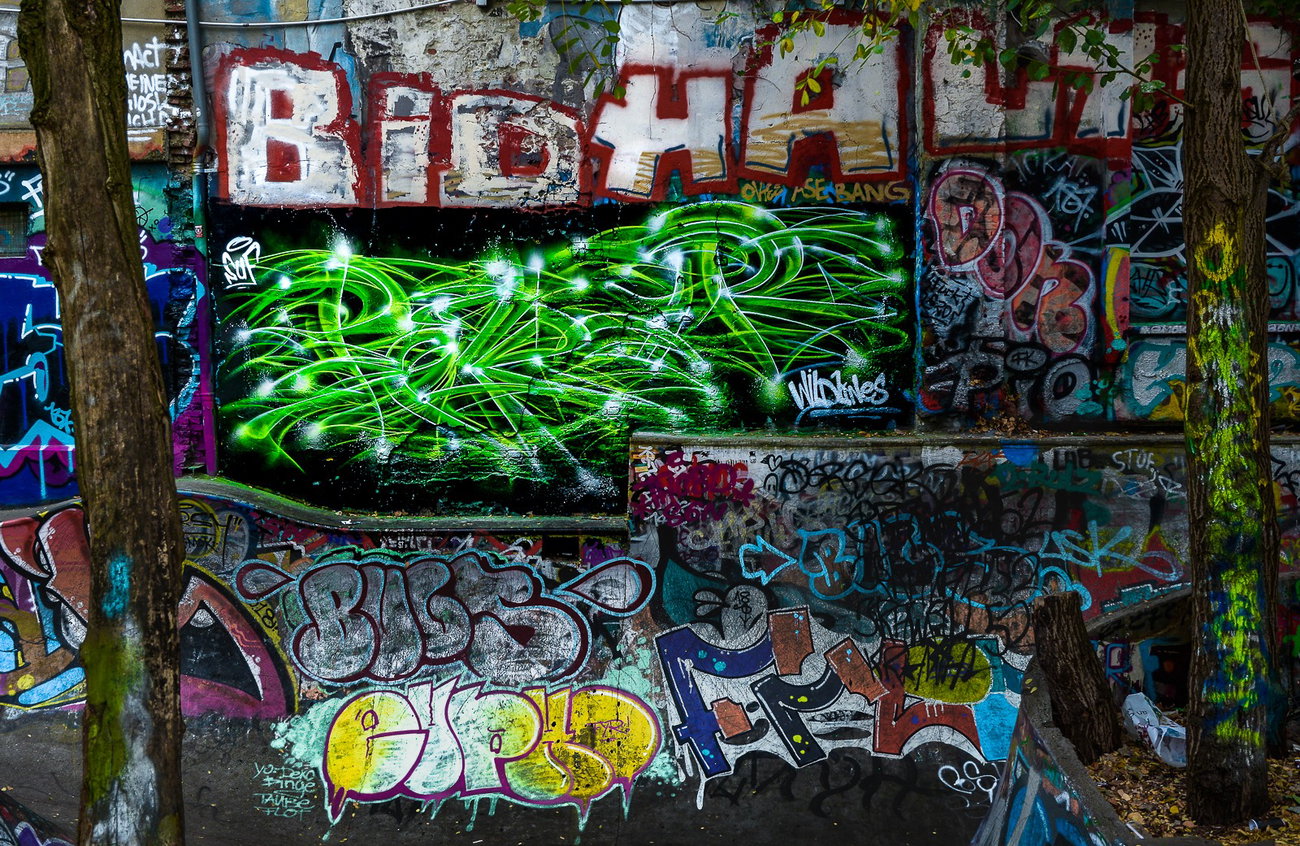 Graffiti Wall - Photo by pilotpirx - hamburg, germany, urban (2018)