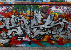 Graffiti Wall - Photo by pilotpirx - hamburg, germany, urban (2017)