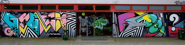 Graffiti Wall - Photo by pilotpirx - gg, goldengreen, hamburg