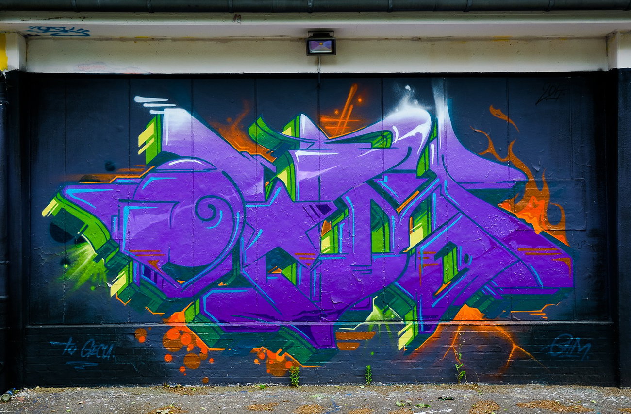 Graffiti Wall - Photo by pilotpirx - hamburg, germany, urban