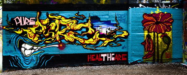 Graffiti Wall - Photo by pilotpirx - hamburg, germany, urban (2018)