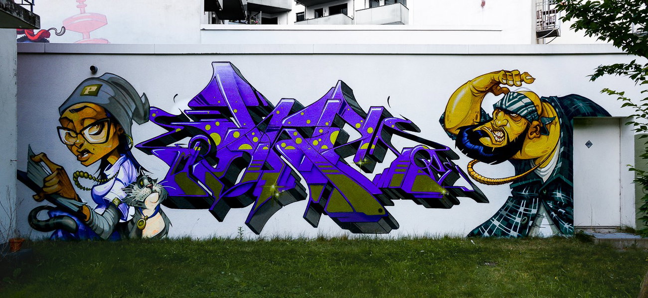 Graffiti Wall - Photo by pilotpirx - paco, los, sanchez