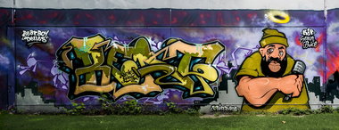 Graffiti Wall - Photo by pilotpirx - hamburg, germany, graffiti