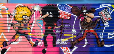 Graffiti Wall - Photo by pilotpirx - hamburg, germany, urban