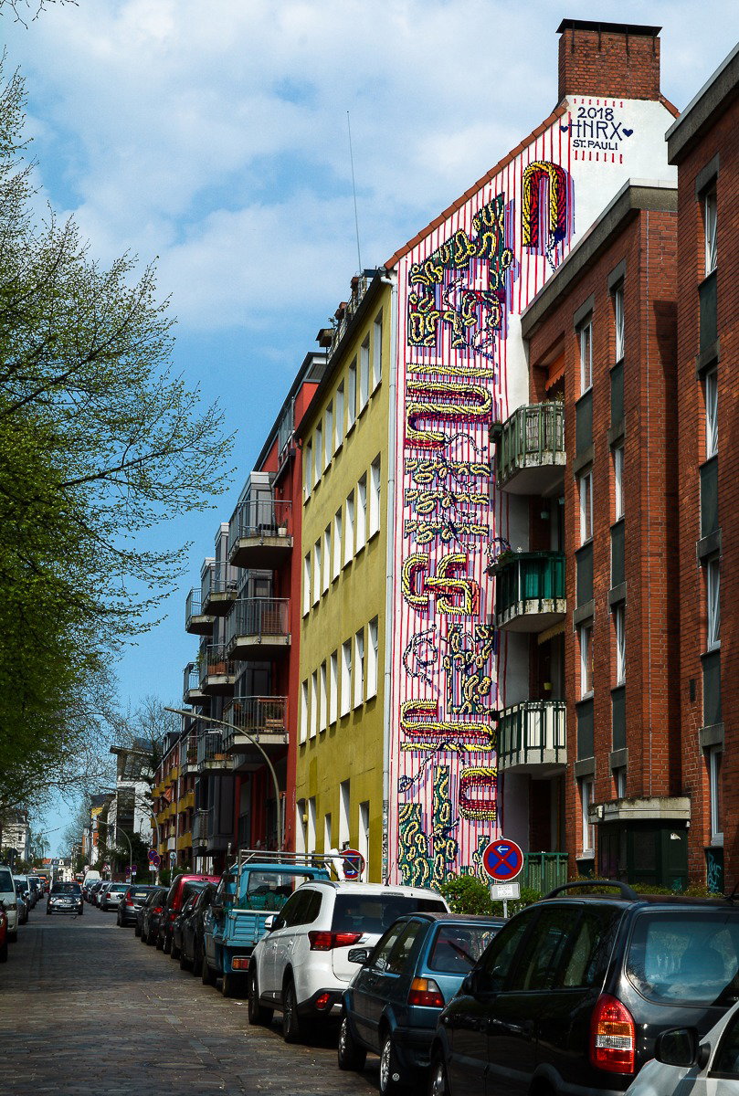 Graffiti Wall - Photo by pilotpirx - hnrx, hamburg, germany