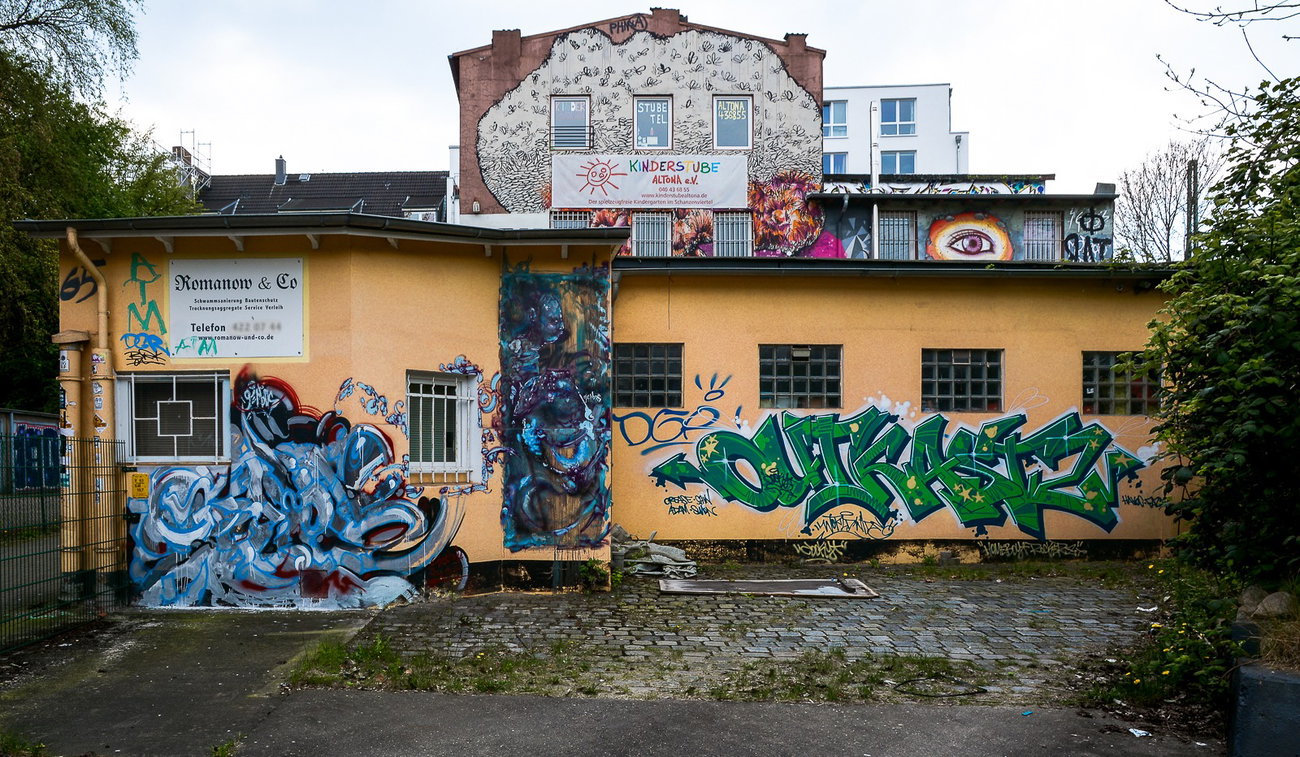 Graffiti Wall - Photo by pilotpirx - hamburg, germany, graffiti (2017)