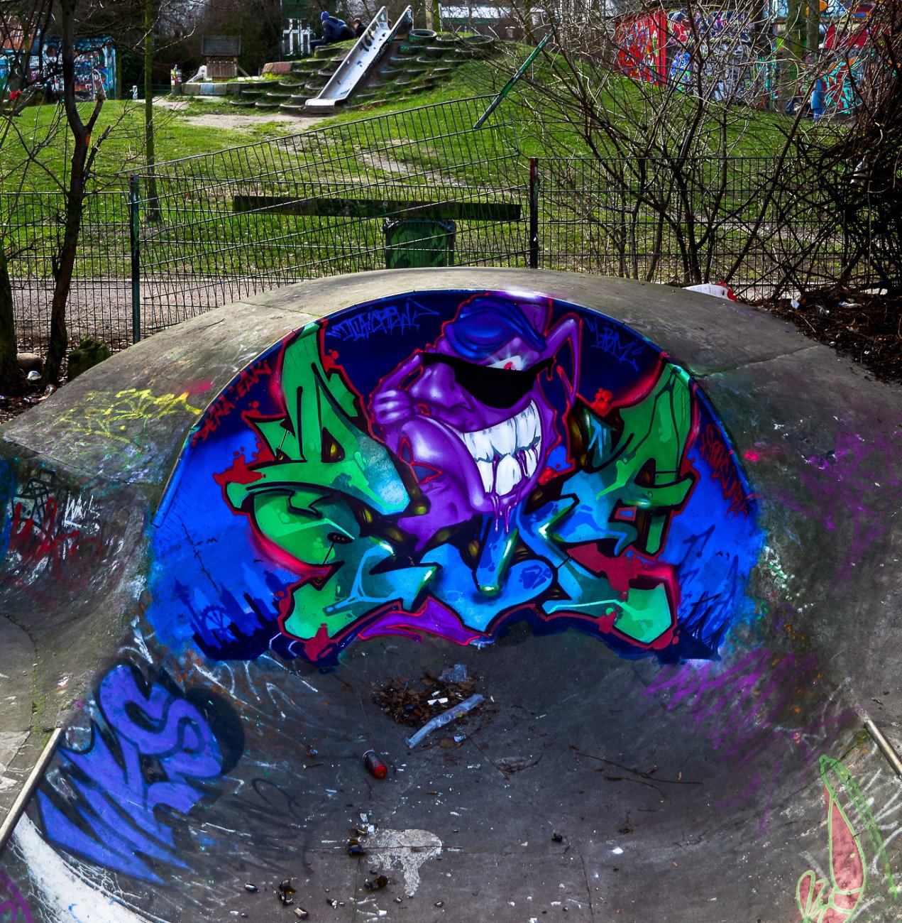 Graffiti Wall - Photo by pilotpirx - hamburg, germany, graffiti