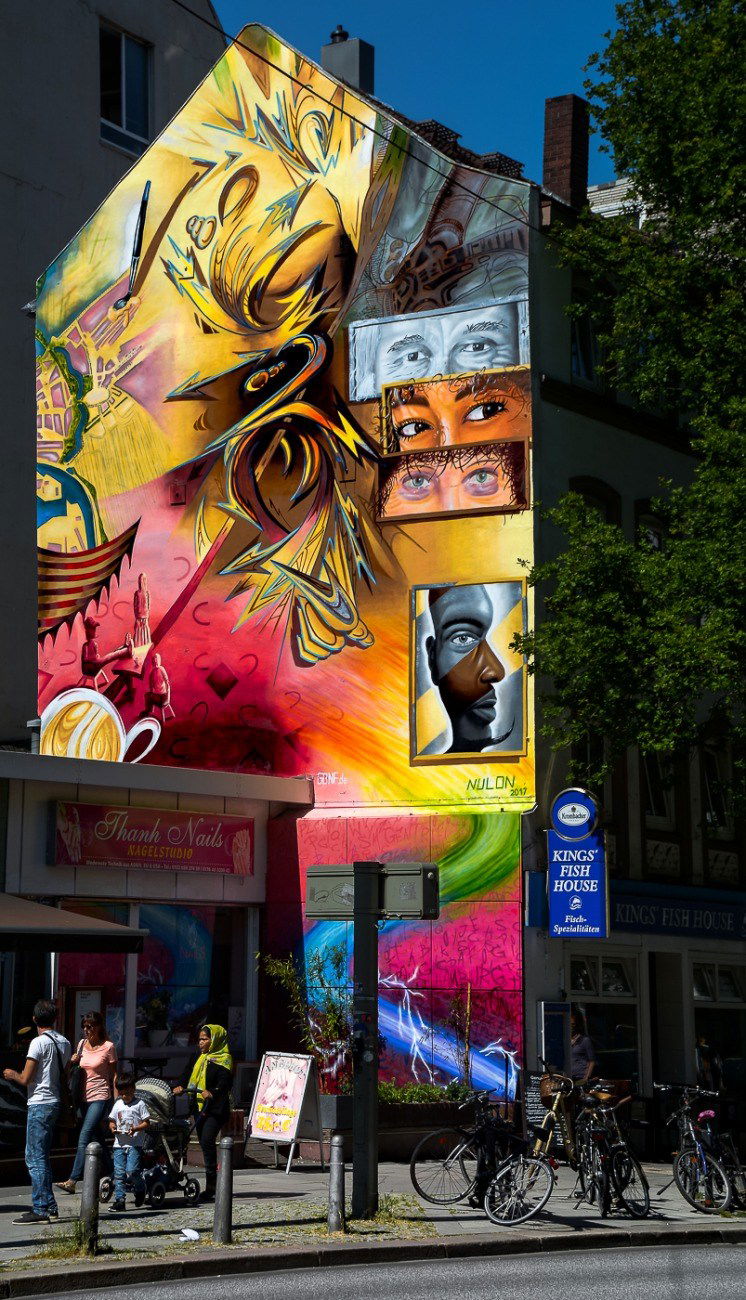 Graffiti Wall - Photo by pilotpirx - hamburg, germany, urban