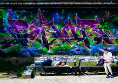 Graffiti Wall - Photo by pilotpirx - hamburg, germany, urban (2020)