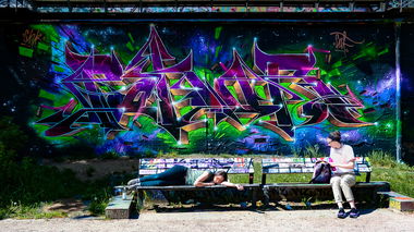Graffiti Wall - Photo by pilotpirx - hamburg, germany, urban (2020)