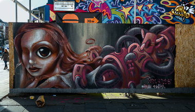 Graffiti Wall - Photo by pilotpirx - caropepe, ageage, hamburg