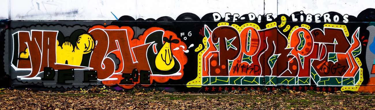 Graffiti Wall - Photo by pilotpirx - hamburg, germany, urban (2017)