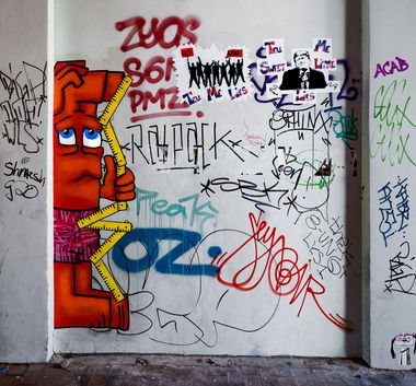 Graffiti Street Art - Photo by pilotpirx - hamburg, germany, urban