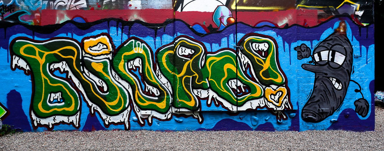 Graffiti Wall - Photo by pilotpirx - hamburg, germany, urban (2017)