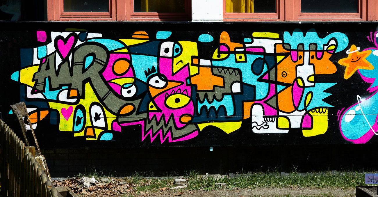 Graffiti Wall - Photo by pilotpirx - hamburg, germany, urban (2018)