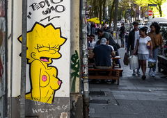 Graffiti Street Art - Photo by pilotpirx - hamburg, germany, lisa