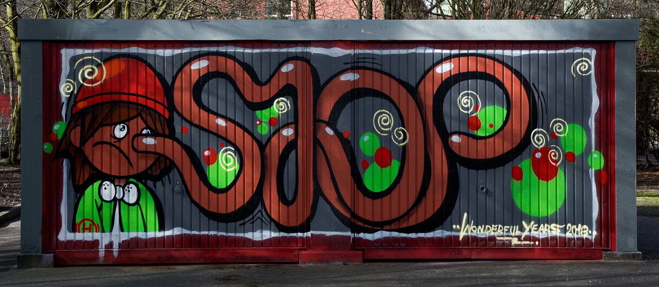 Graffiti Wall - Photo by pilotpirx - hamburg, germany, urban