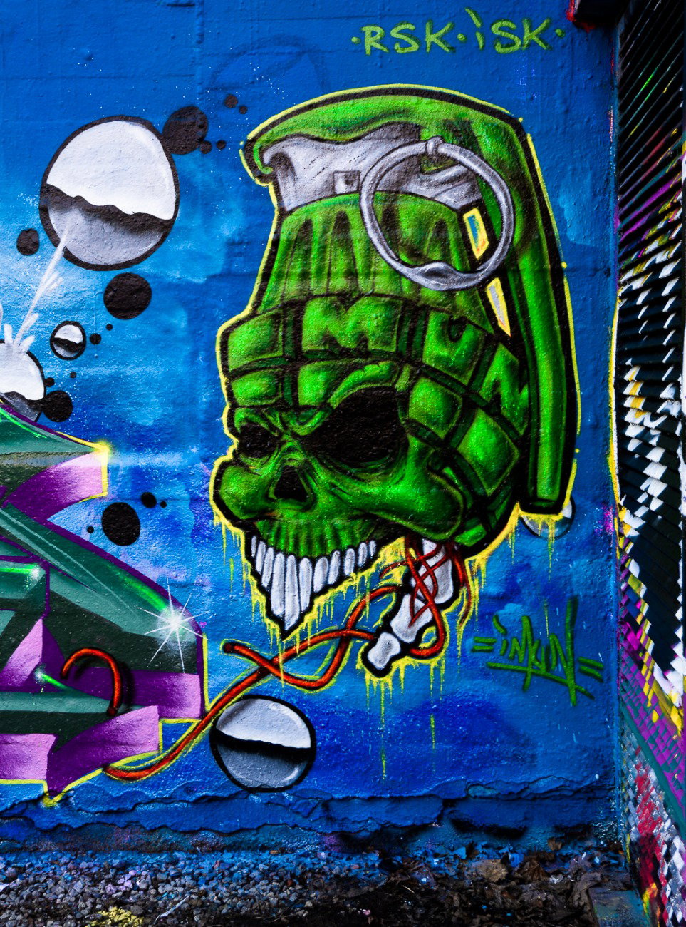 Graffiti Wall - Photo by pilotpirx - mon, hamburg, germany