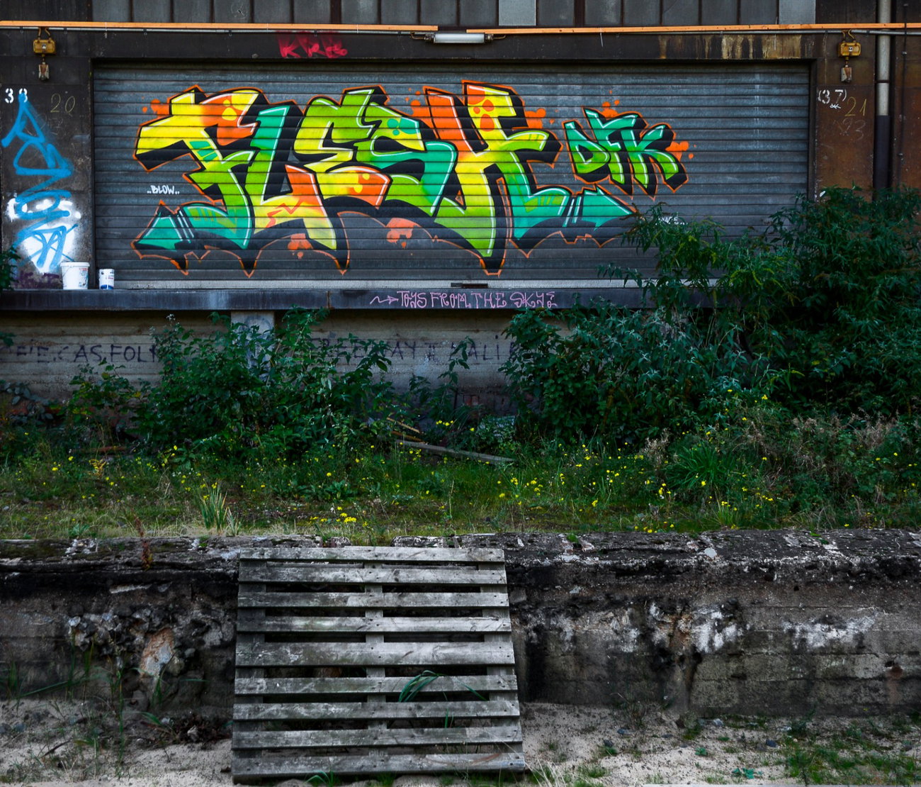 Graffiti Wall - Photo by pilotpirx - hamburg, germany, urban