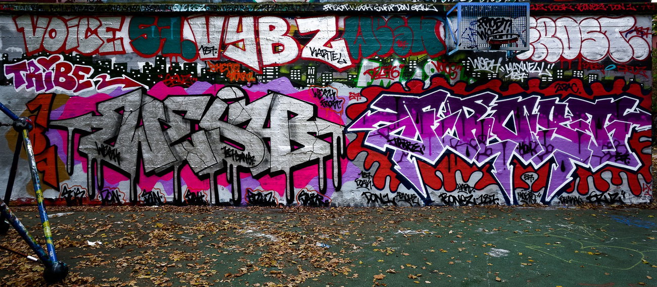 Graffiti Wall - Photo by pilotpirx - hamburg, germany, urban (2018)