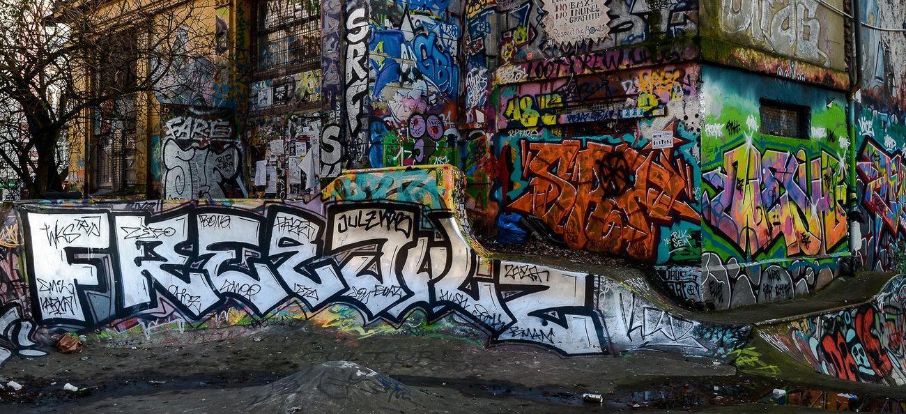 Graffiti Wall - Photo by pilotpirx - hamburg, germany, urban