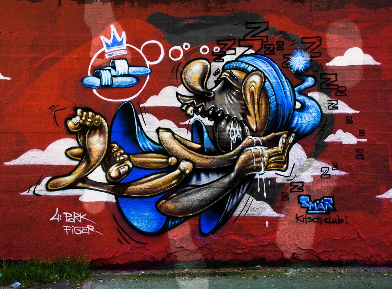 Graffiti Wall - Photo by pilotpirx - smär, hamburg, germany