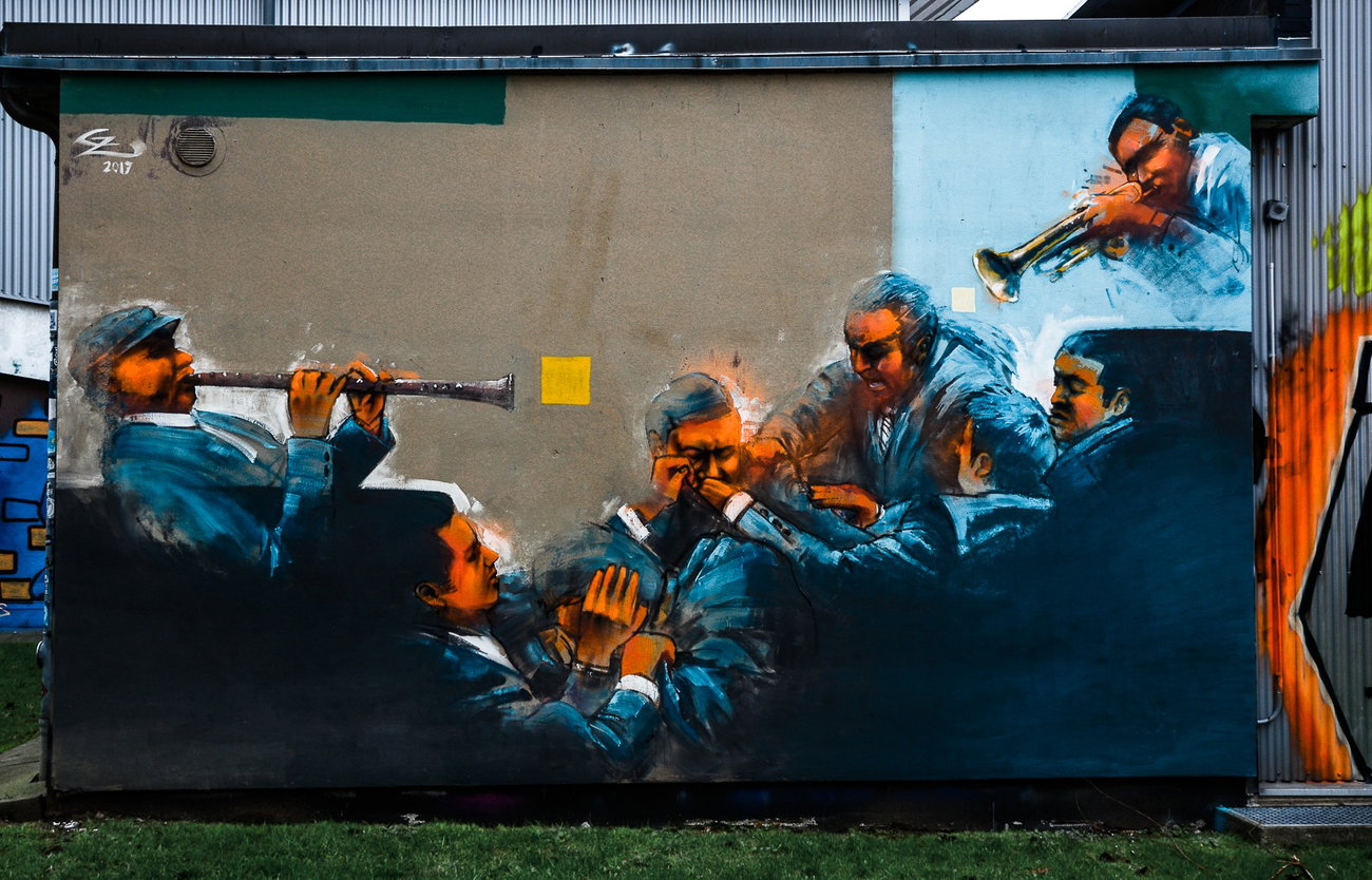 Graffiti Wall - Photo by pilotpirx - hamburg, germany, urban