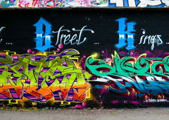 Graffiti Wall - Photo by pilotpirx - hamburg, germany, urban (2018)