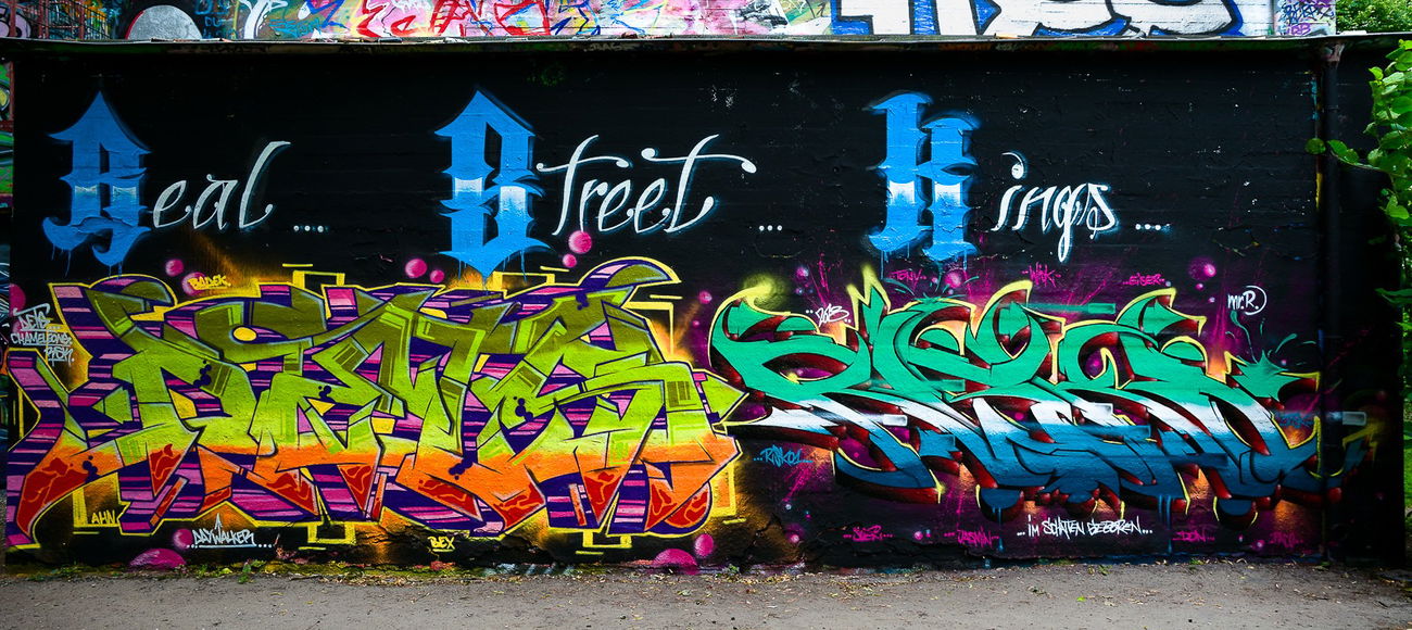 Graffiti Wall - Photo by pilotpirx - hamburg, germany, urban (2018)