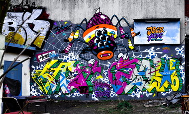 Graffiti Wall - Photo by pilotpirx - hamburg, germany, graffiti
