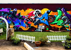 Graffiti Wall - Photo by pilotpirx - hamburg, germany, urban (2018)