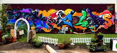 Graffiti Wall - Photo by pilotpirx - hamburg, germany, urban (2018)