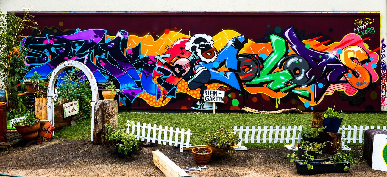 Graffiti Wall - Photo by pilotpirx - hamburg, germany, urban (2018)