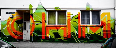 Graffiti Wall - Photo by pilotpirx - mrohmone, mr, ohm