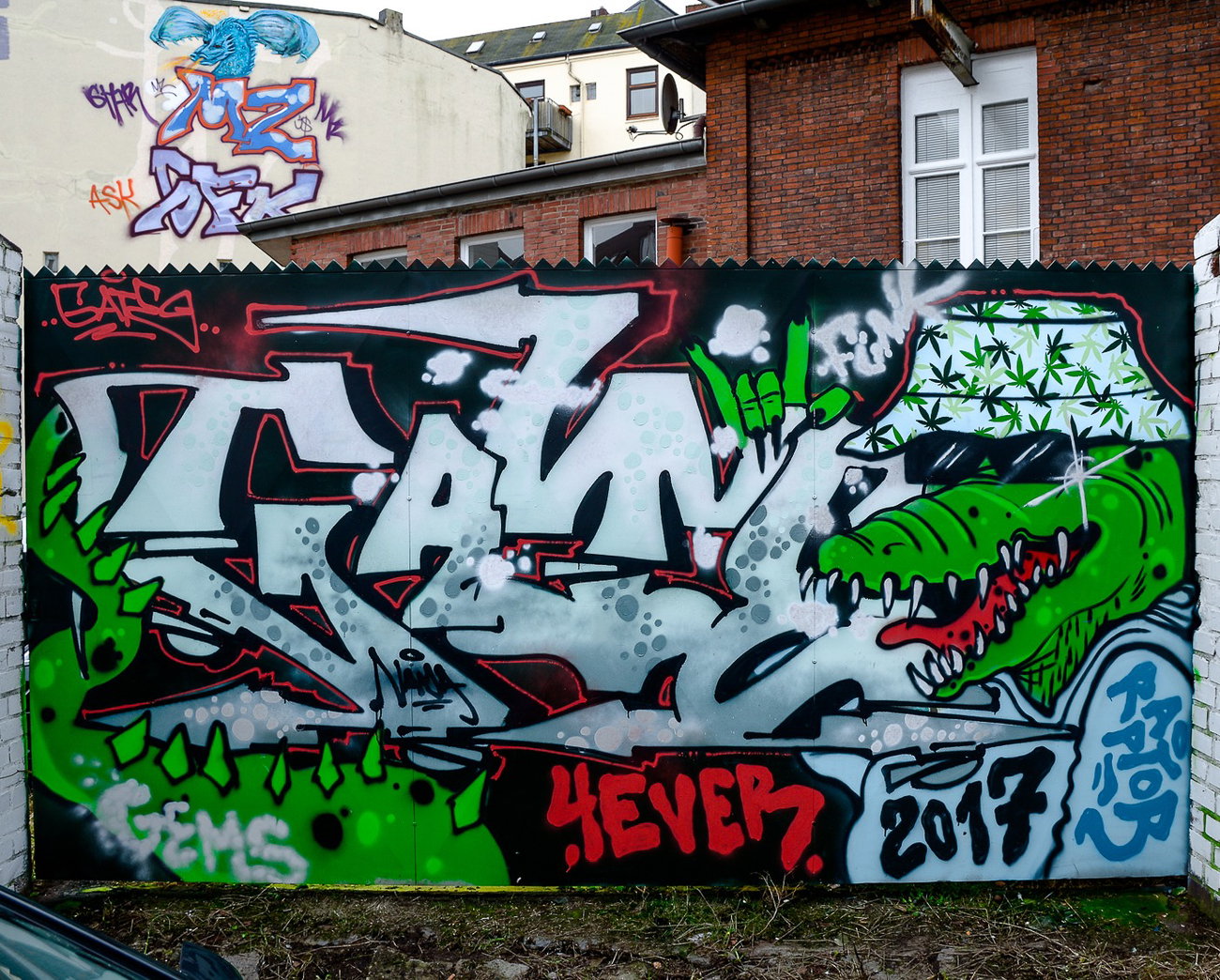 Graffiti Wall - Photo by pilotpirx - hamburg, germany, urban